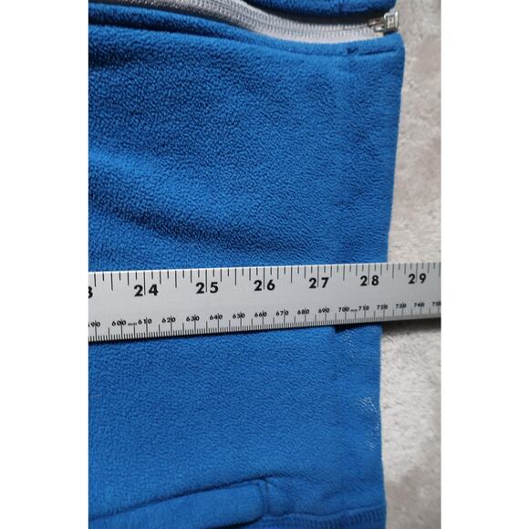 Columbia Jacket Mens XL Blue Full Zip Fleece Outdoor Layer Pocket Lightweight - Picture 5 of 6